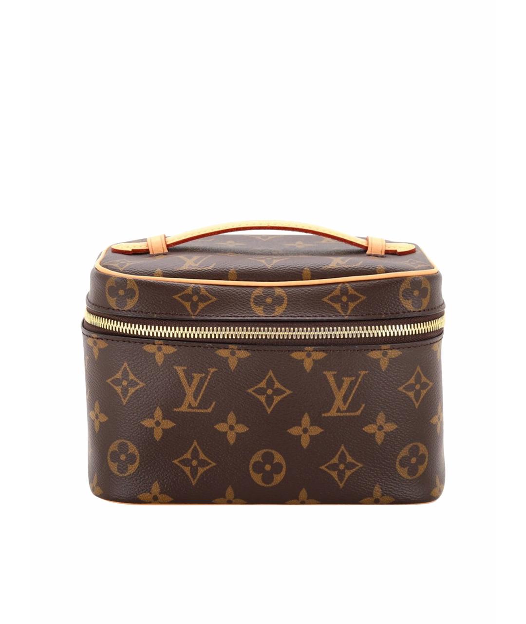 LOUIS VUITTON Коричневая косметичка, фото 1