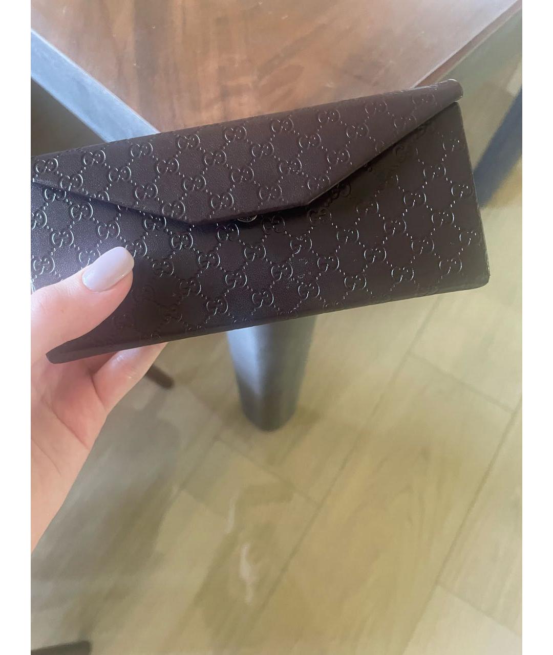 GUCCI Белые металлические солнцезащитные очки, фото 4