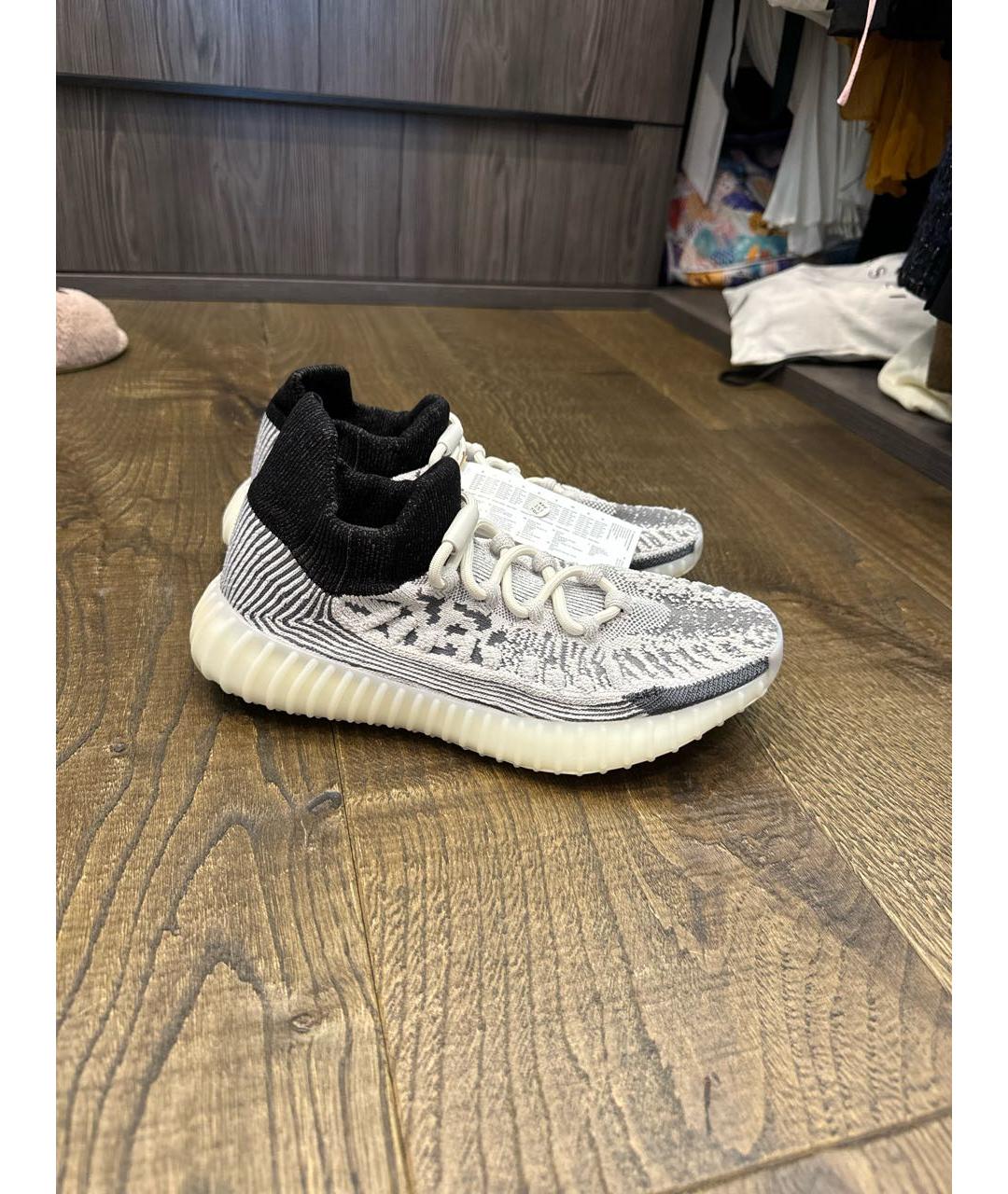ADIDAS YEEZY Мульти текстильные кроссовки, фото 7