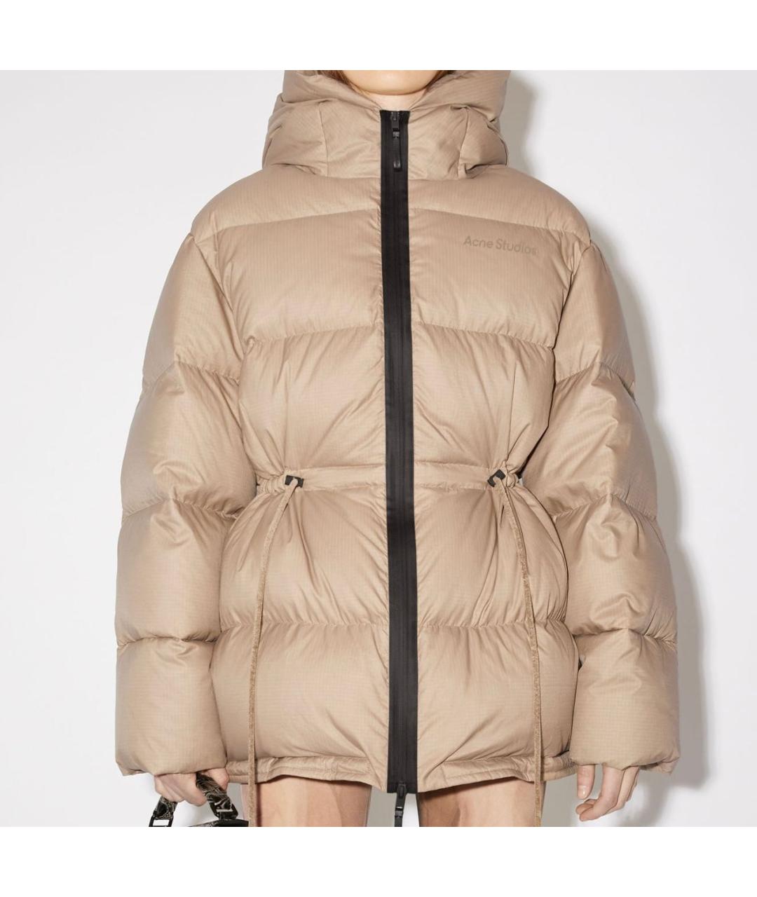 ACNE STUDIOS Бежевый пуховик, фото 2