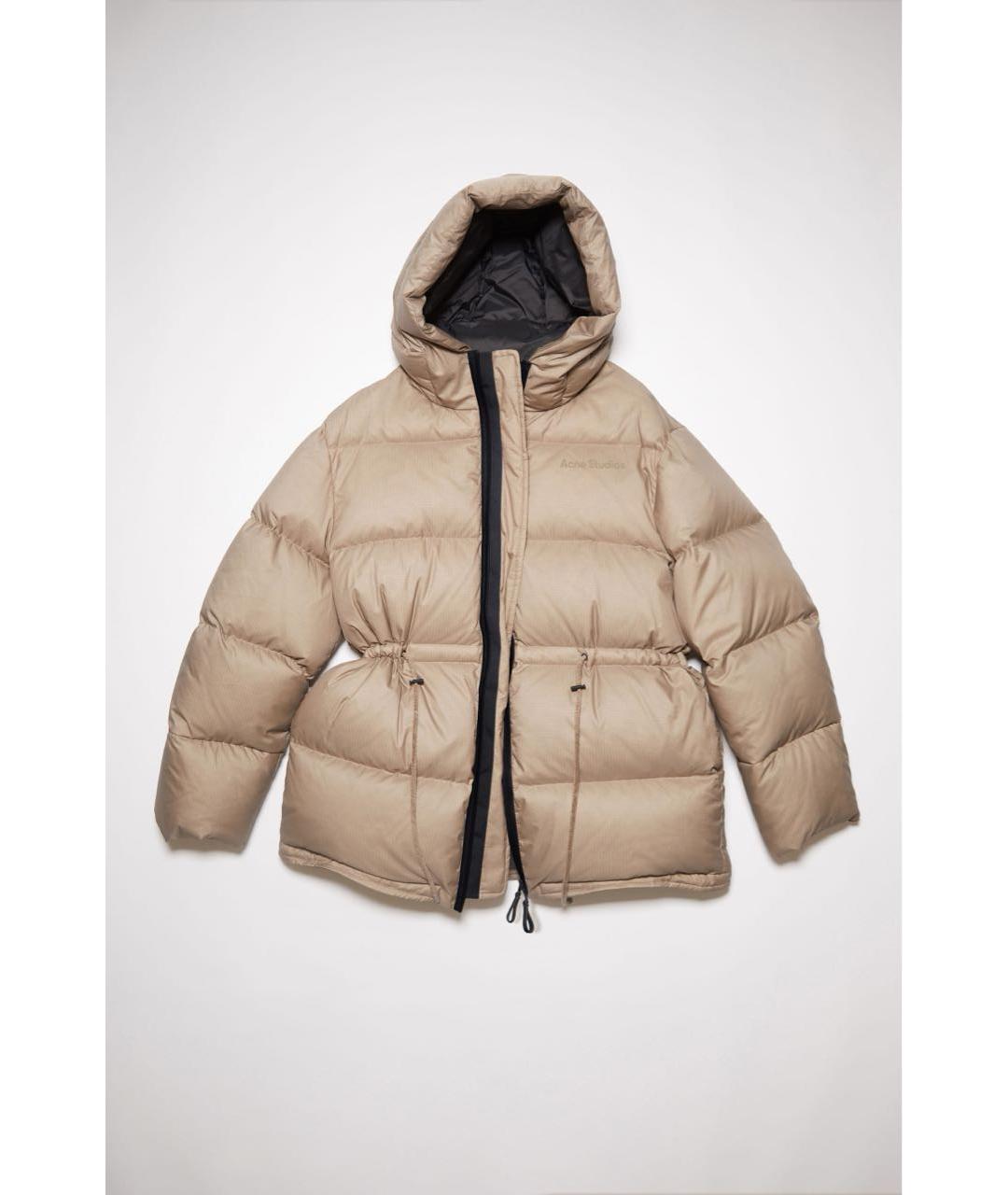 ACNE STUDIOS Бежевый пуховик, фото 7