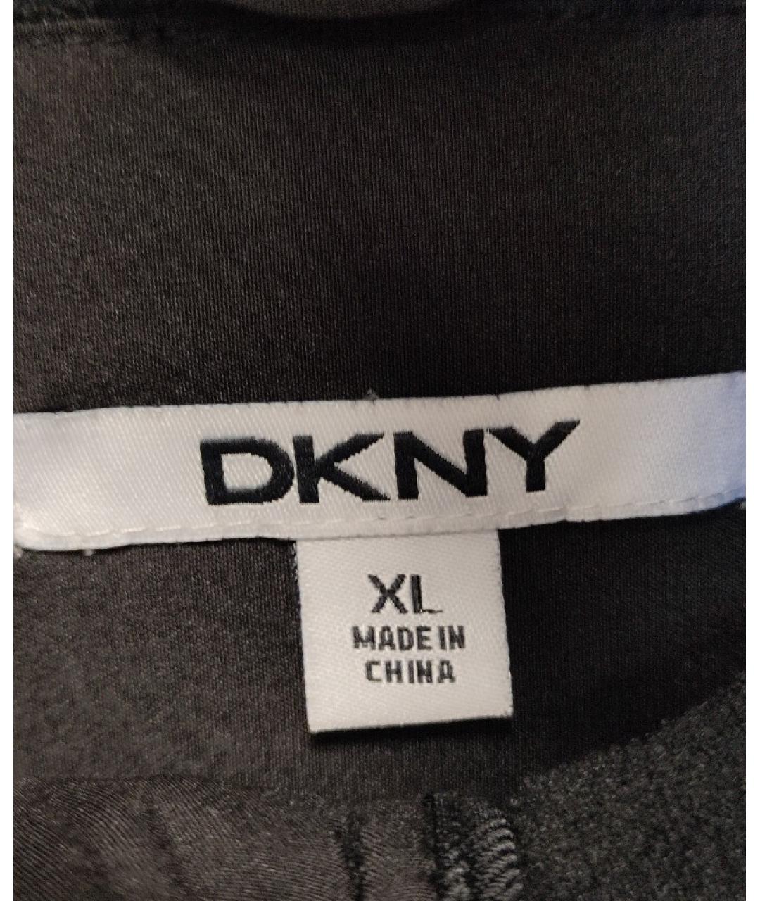 DKNY Черная парка, фото 3