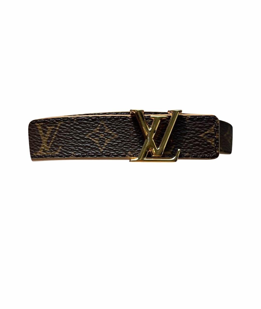 LOUIS VUITTON Коричневый ремень, фото 1