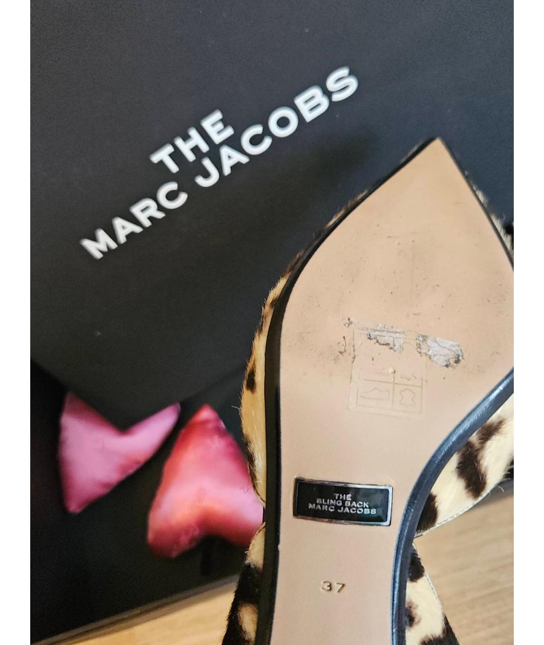 MARC JACOBS Мульти лодочки на низком каблуке, фото 6