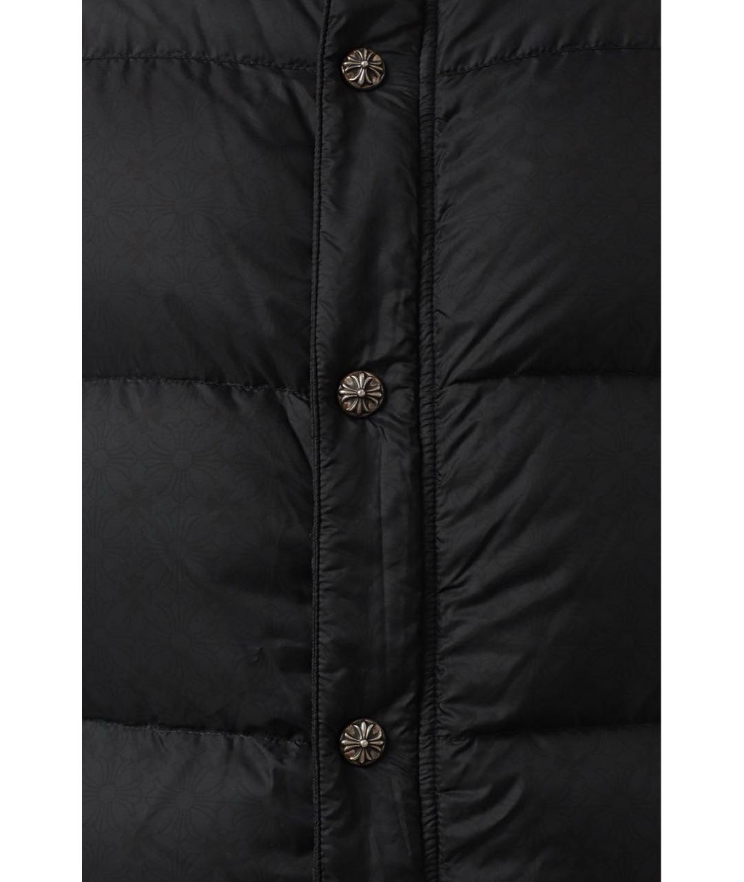 CHROME HEARTS Черный пуховик, фото 5
