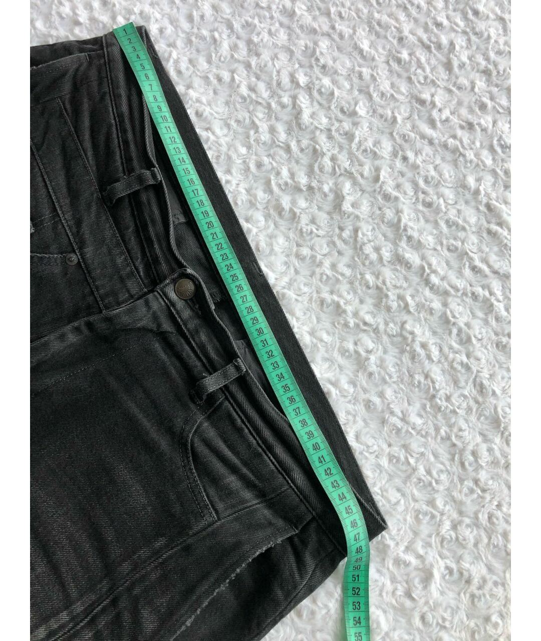 MAISON MIHARA YASUHIRO Черные хлопковые джинсы скинни, фото 5
