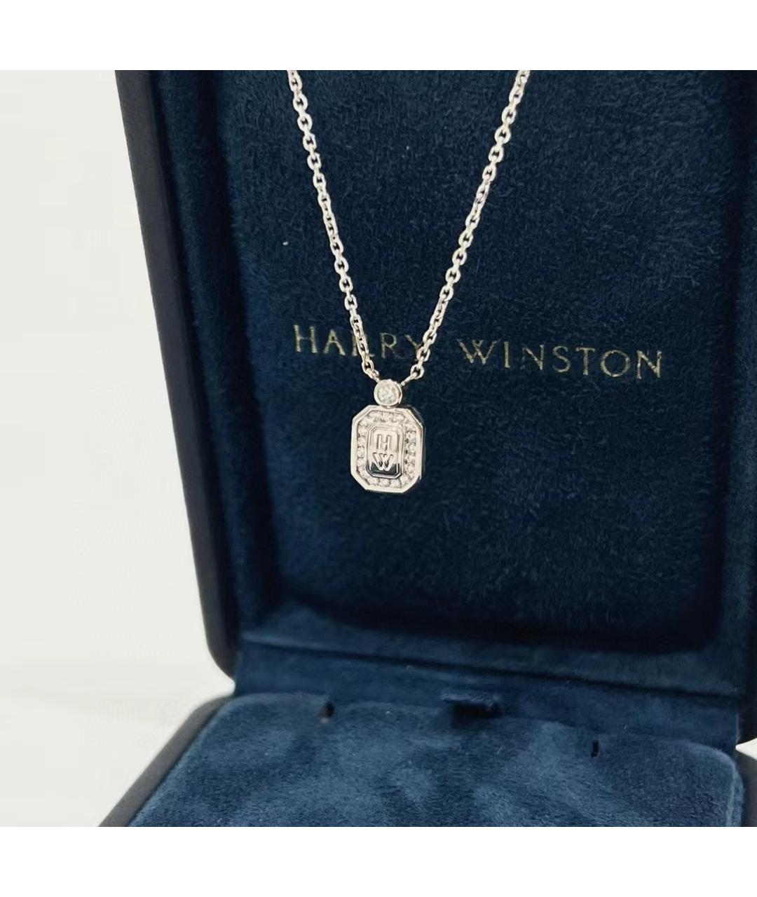 Harry Winston Серебряная платиновая подвеска, фото 7