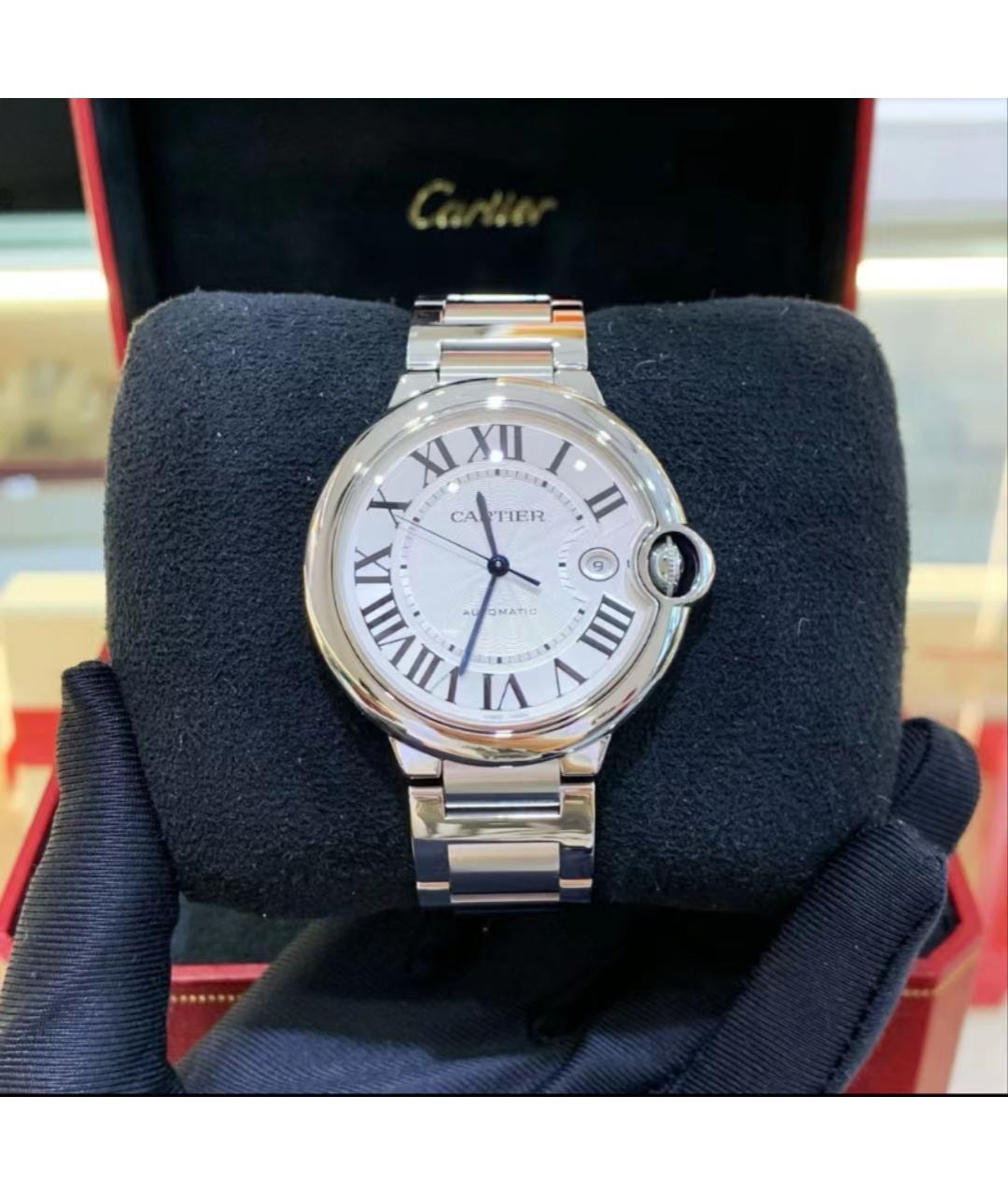 CARTIER Серебряные часы, фото 4