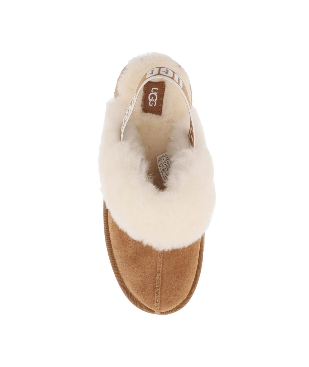 UGG AUSTRALIA Бежевые замшевые сандалии, фото 3