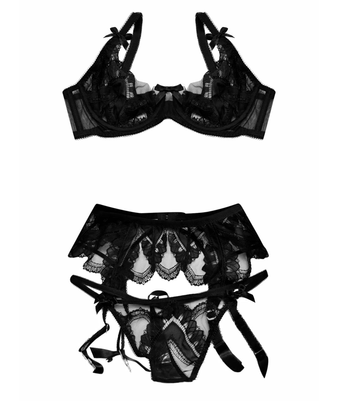 AGENT PROVOCATEUR Черный комплекты, фото 1