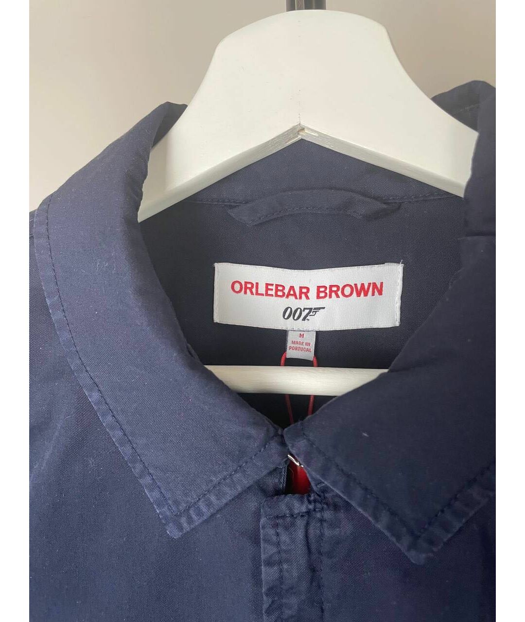 ORLEBAR BROWN Темно-синяя хлопковая куртка, фото 3