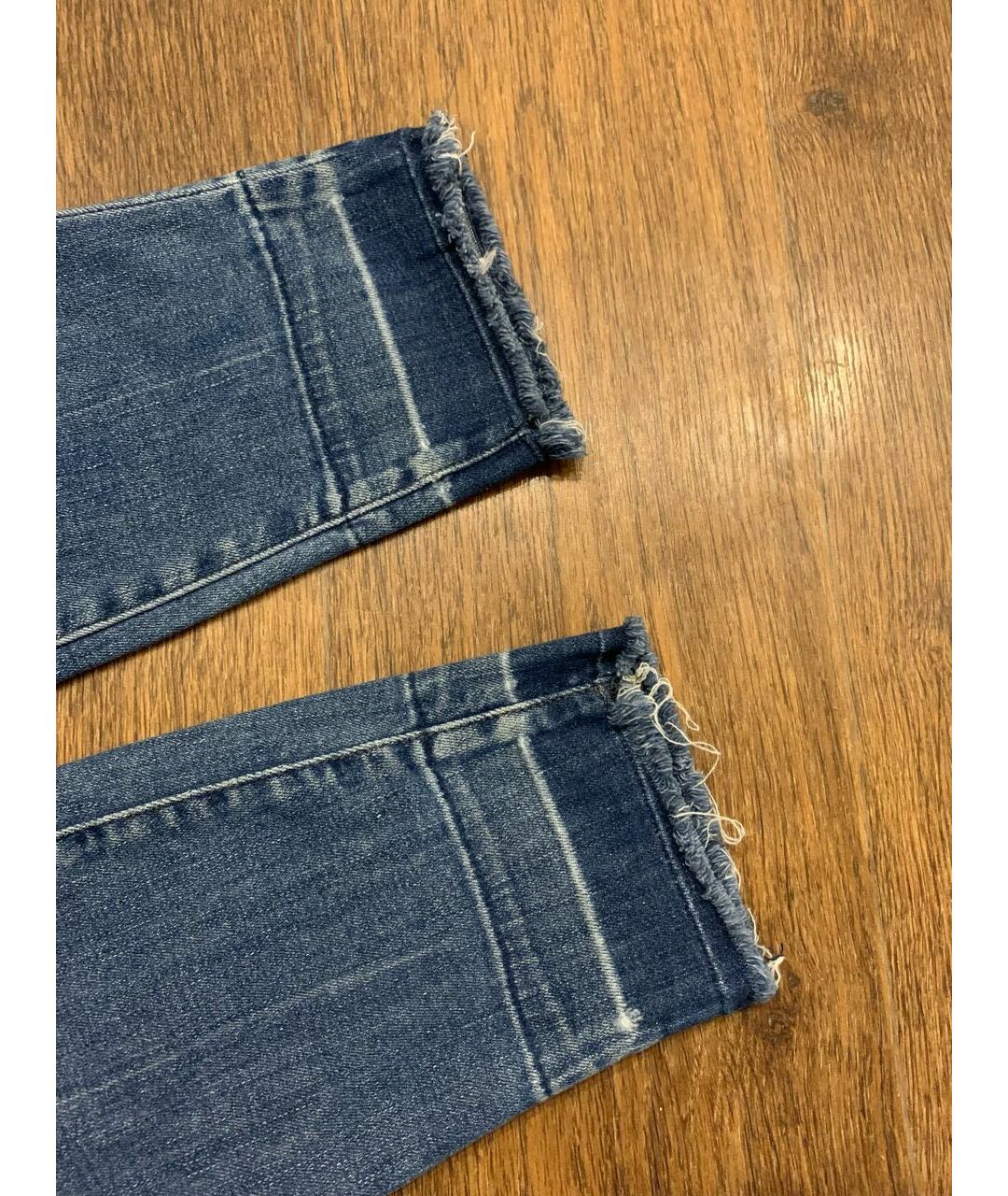 JBRAND Синие хлопко-эластановые джинсы слим, фото 3