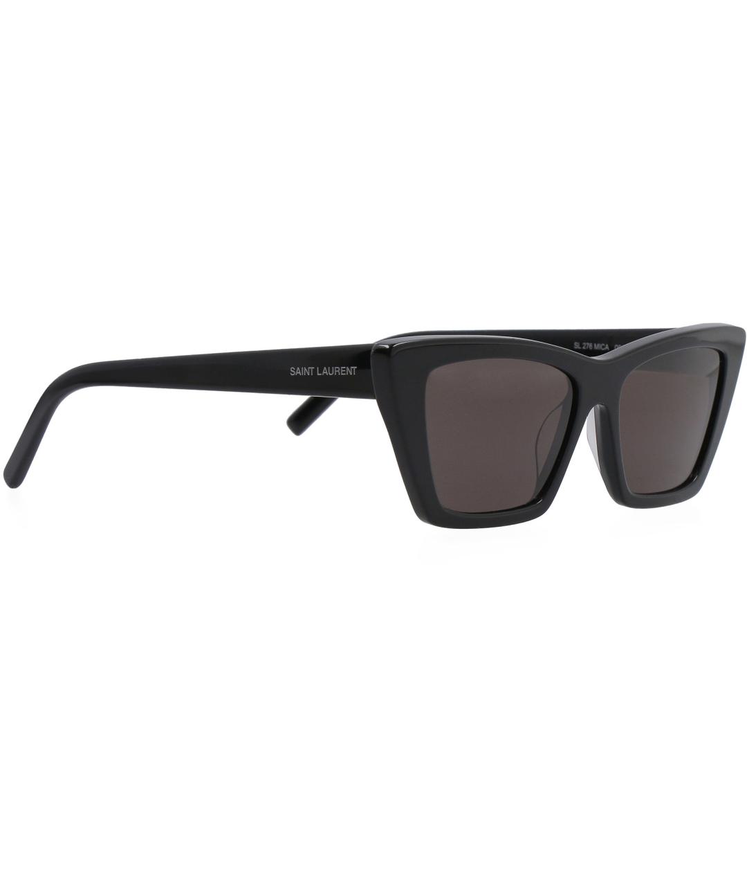SAINT LAURENT Черные солнцезащитные очки, фото 3