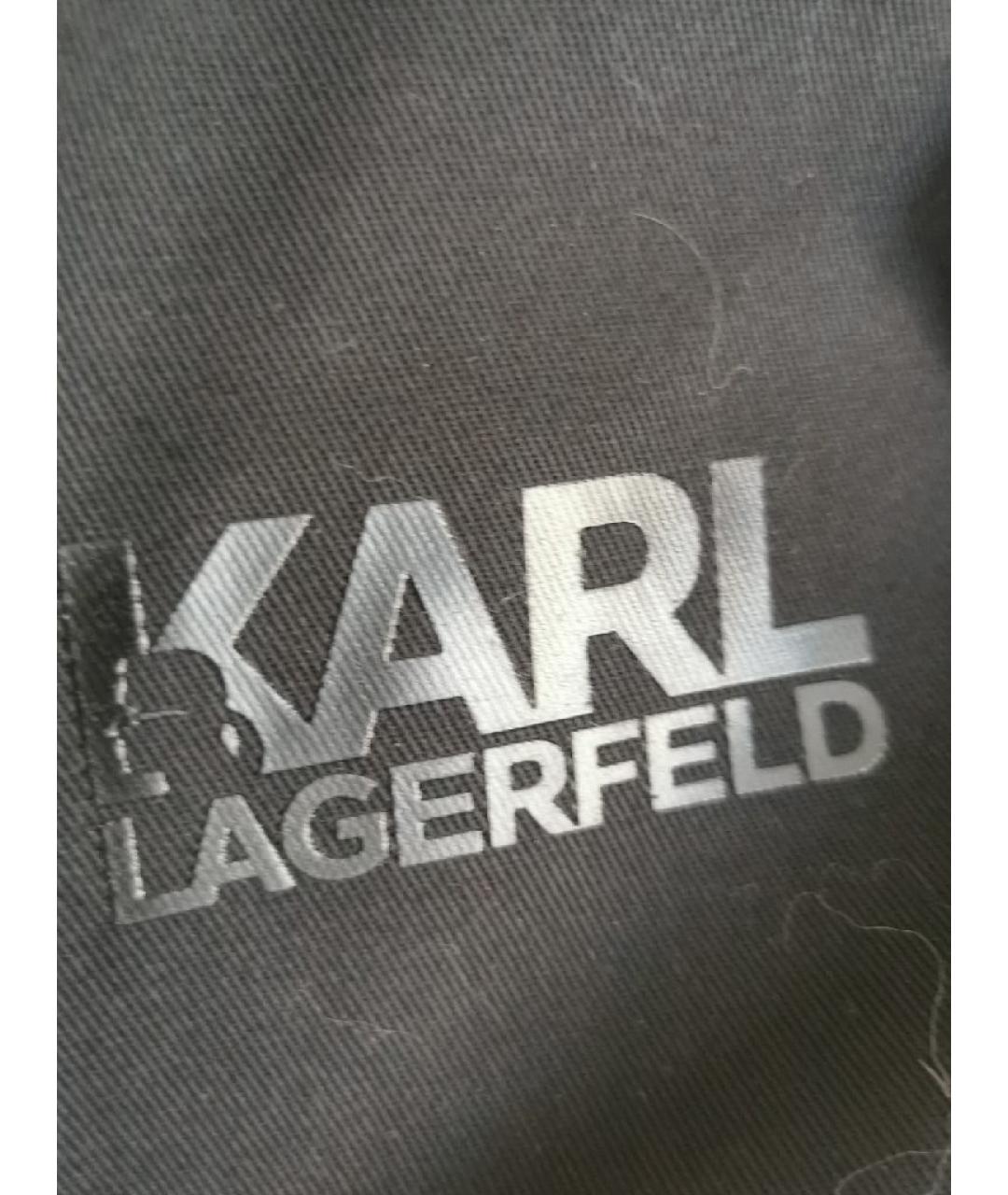 KARL LAGERFELD Черные полусапоги, фото 8