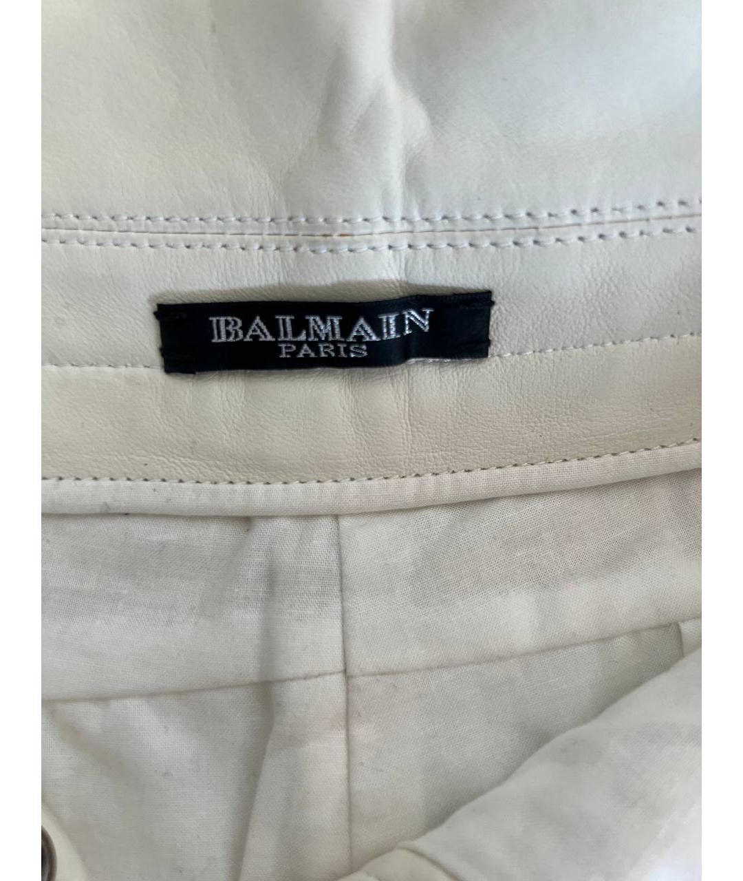 BALMAIN Белые шорты, фото 7