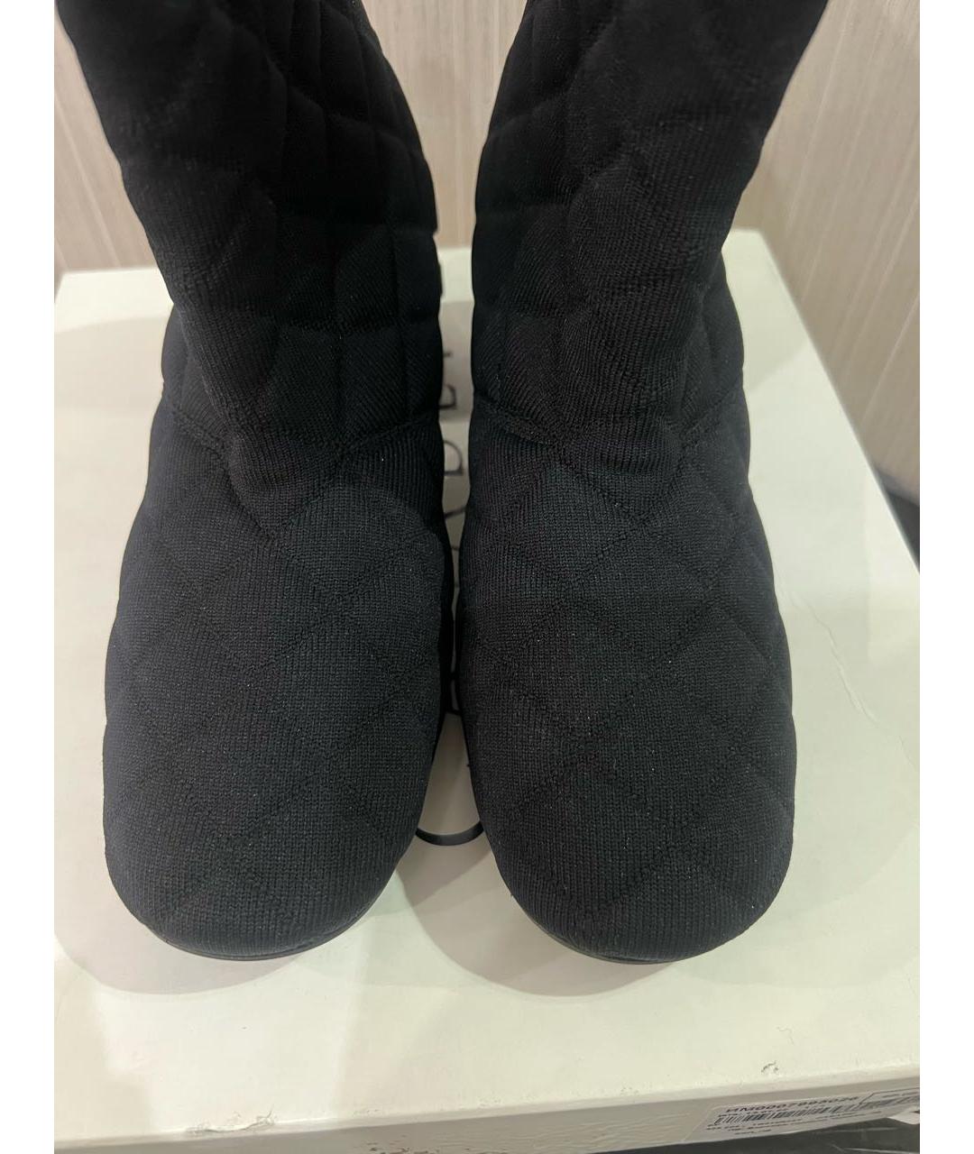 CASADEI Черные текстильные ботинки, фото 2