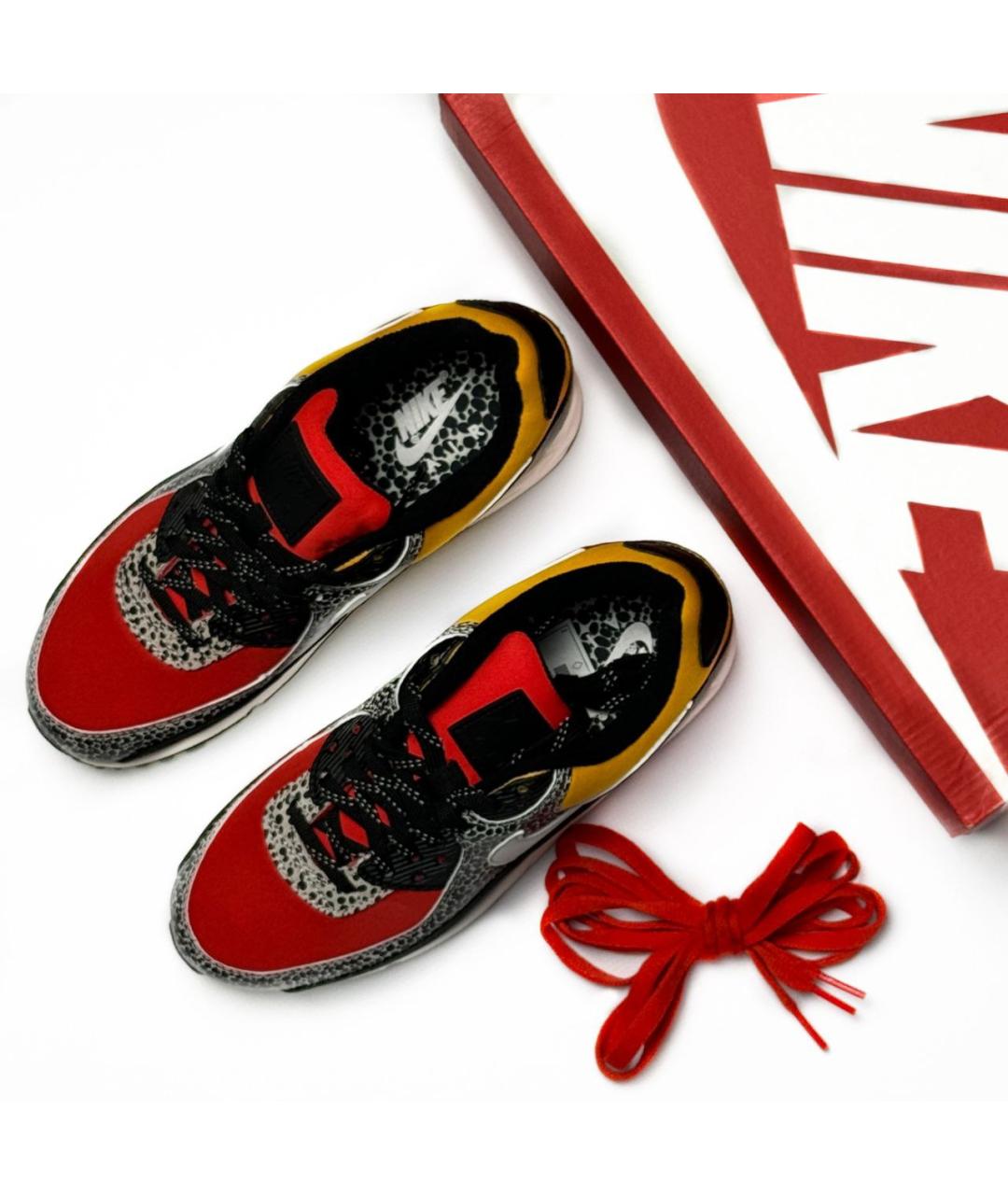 NIKE Кожаные кроссовки, фото 4