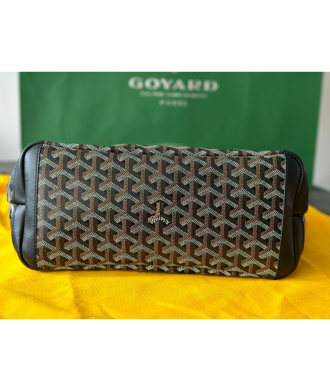 GOYARD Черная сумка тоут, фото 6