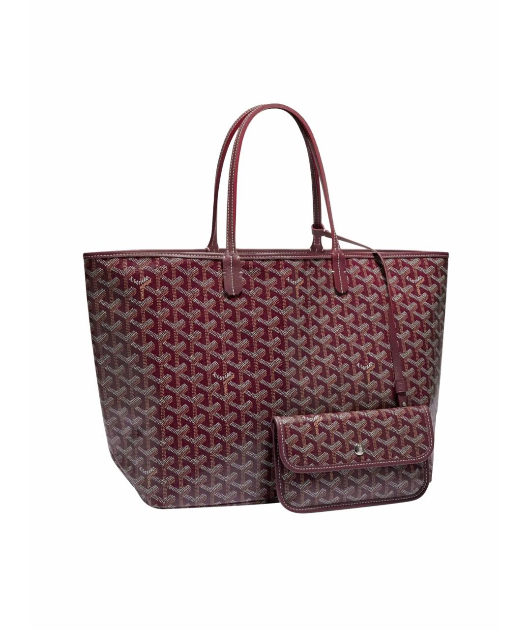 GOYARD Бордовая сумка тоут, фото 1