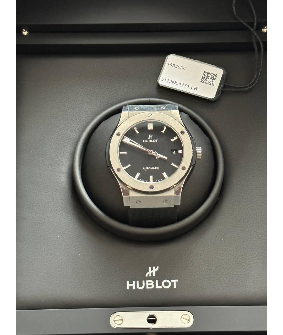 HUBLOT Черные часы, фото 6