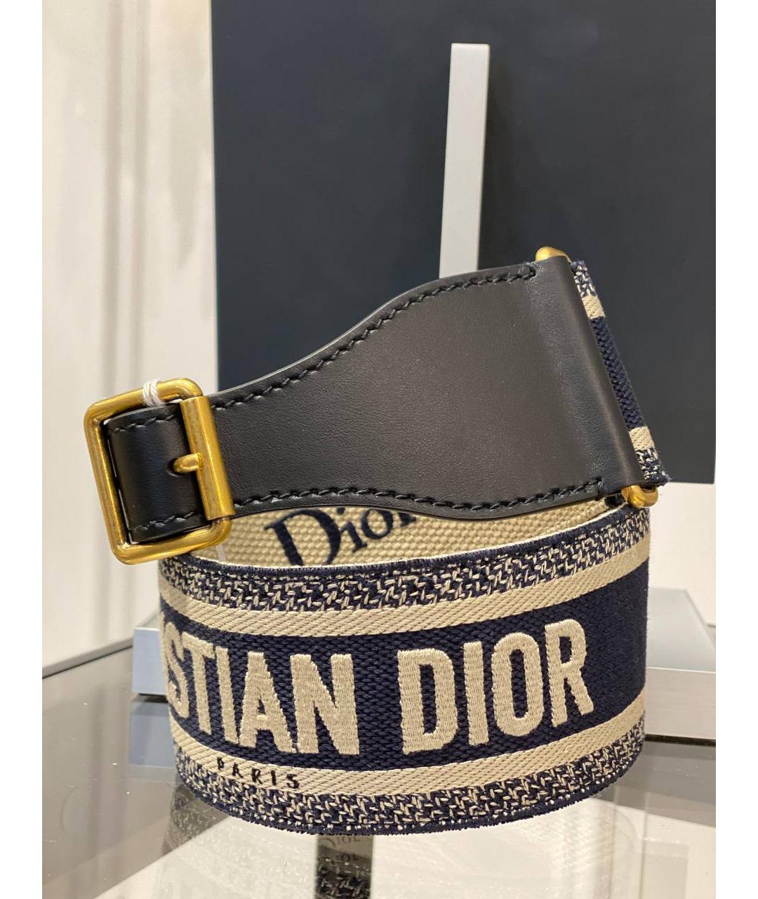 CHRISTIAN DIOR Бежевый ремень, фото 3