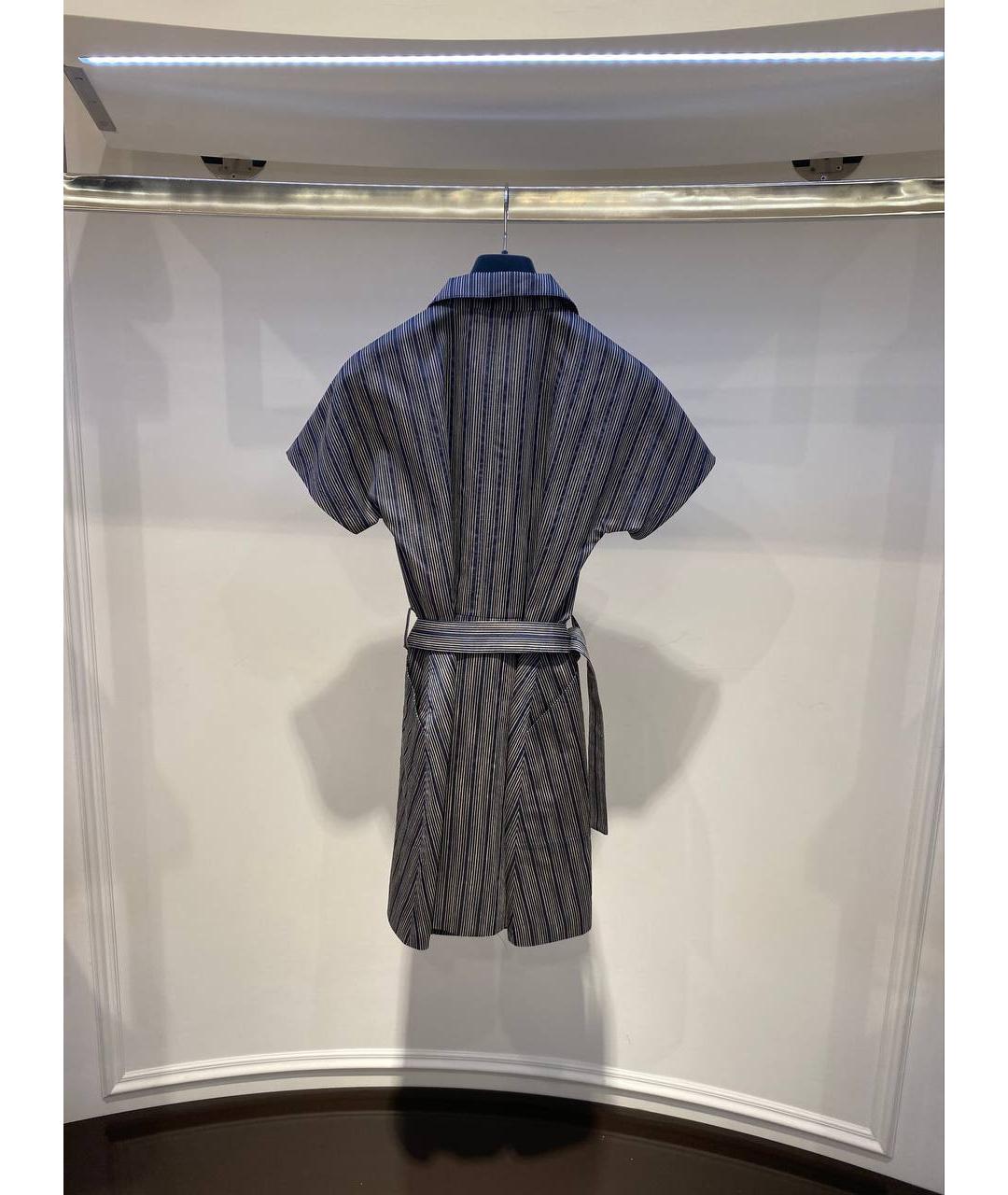 CHRISTIAN DIOR Серое повседневное платье, фото 3