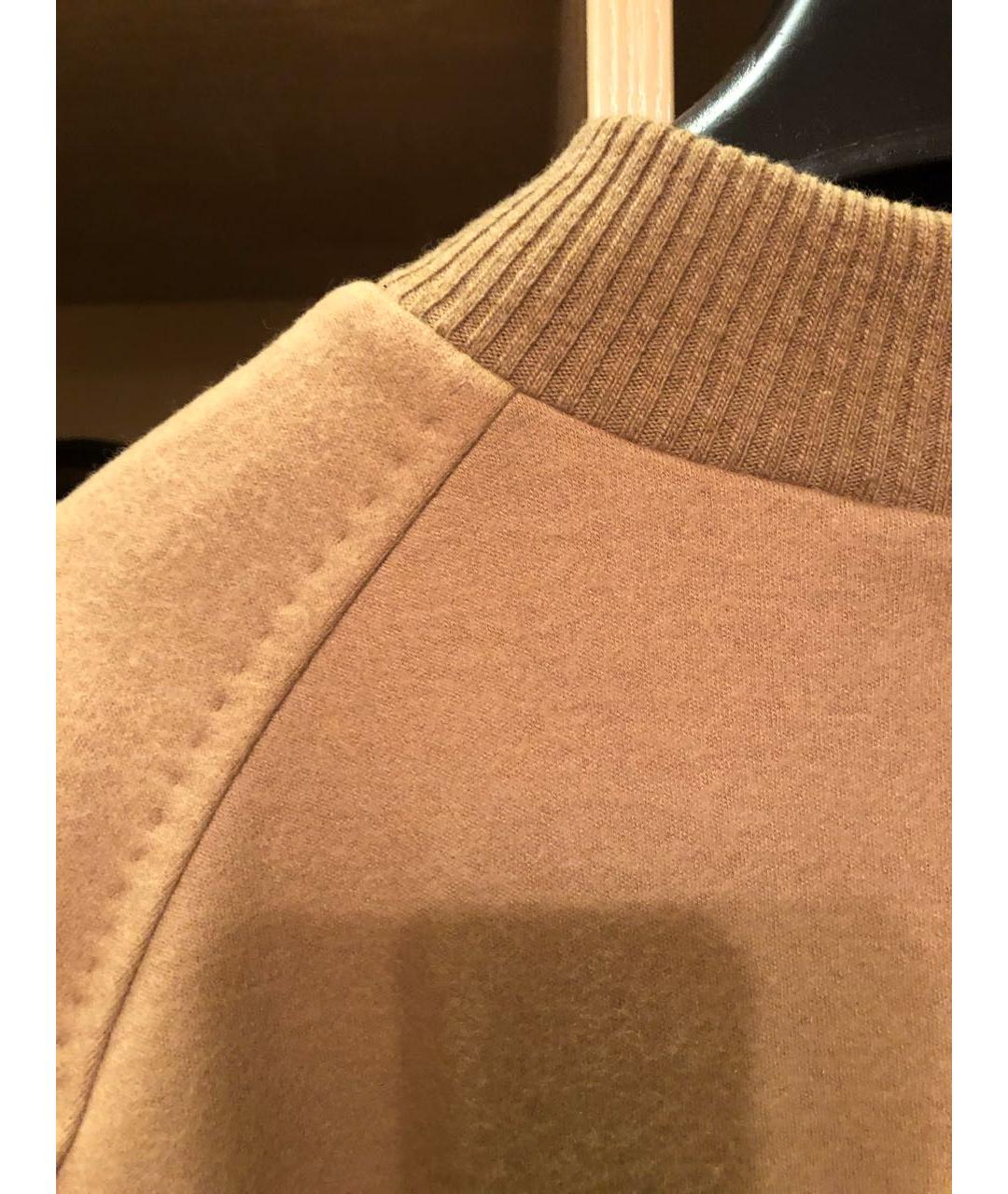 MAX MARA Бежевое шерстяное повседневное платье, фото 4