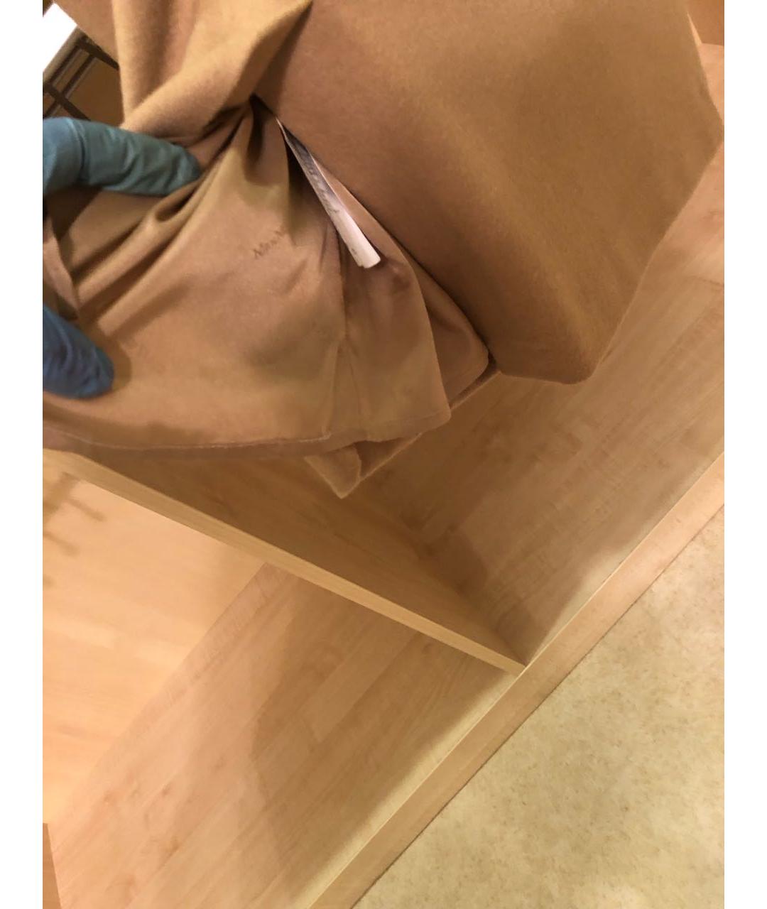 MAX MARA Бежевое шерстяное повседневное платье, фото 7