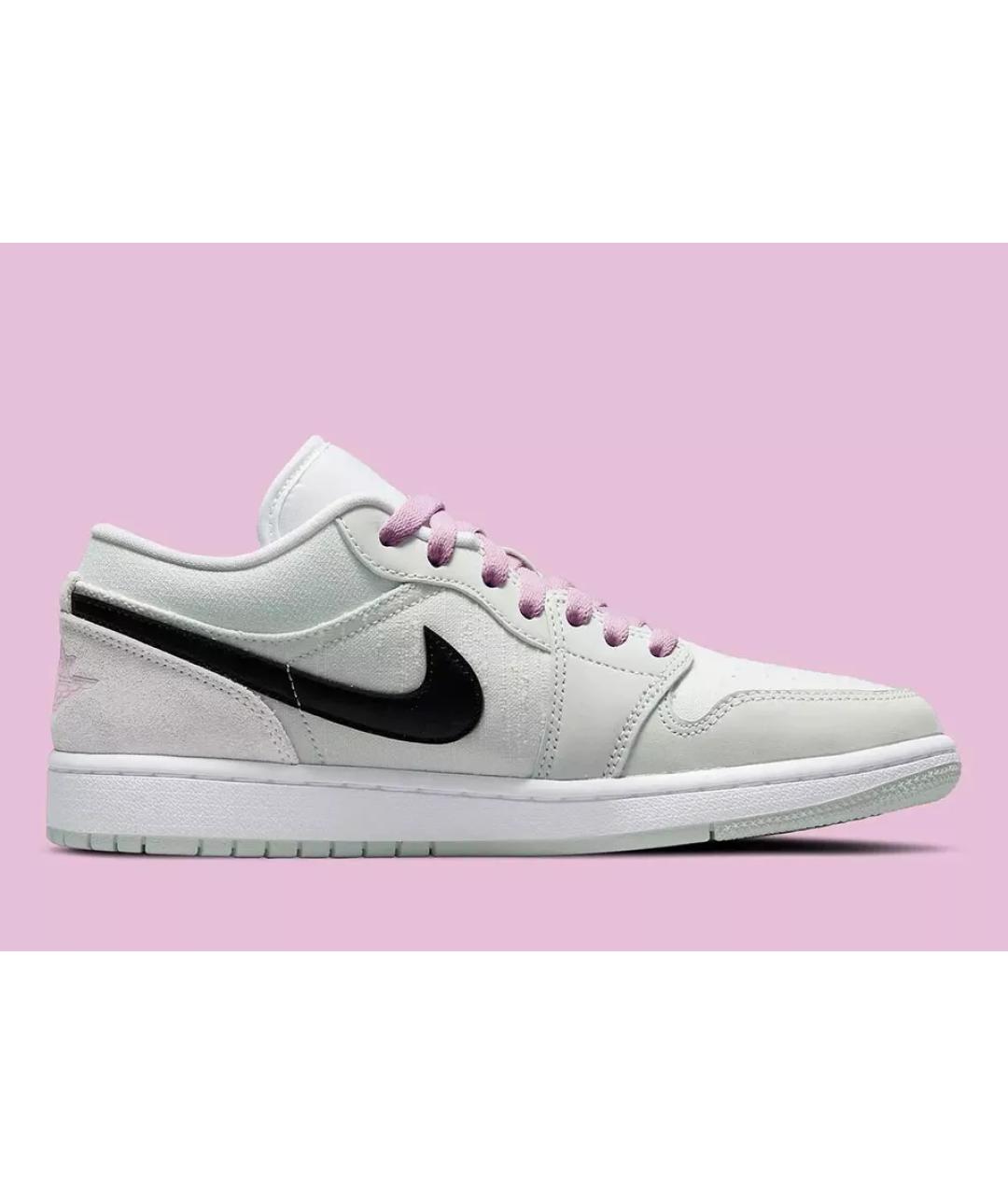 JORDAN Зеленые кожаные кроссовки, фото 5