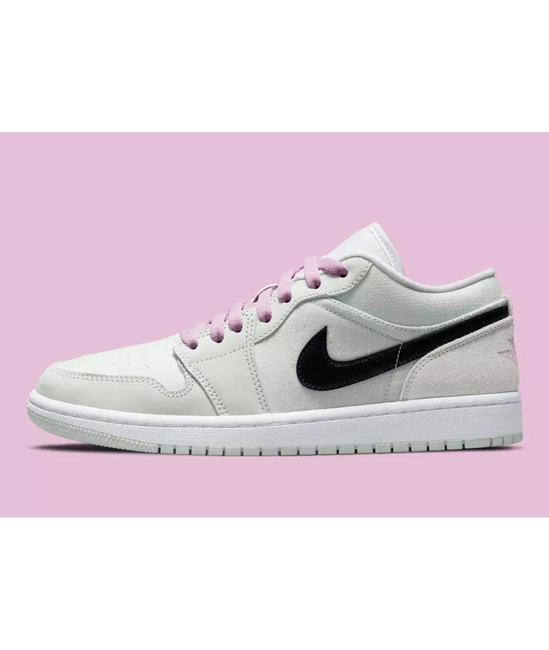 JORDAN Зеленые кожаные кроссовки, фото 8