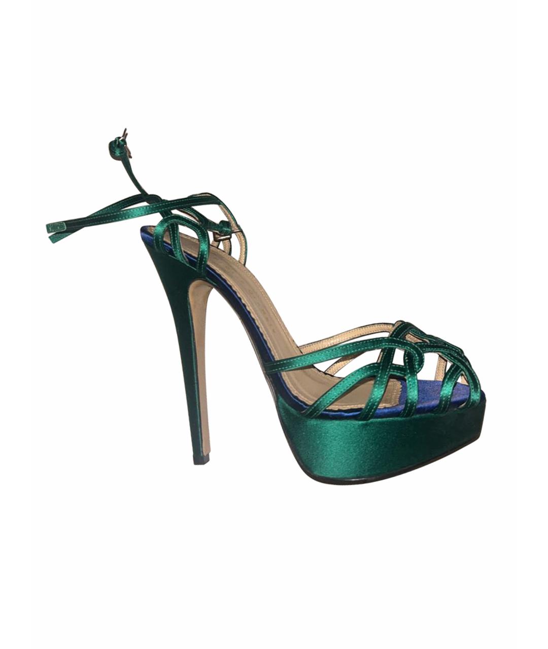 CHARLOTTE OLYMPIA Зеленые туфли, фото 1