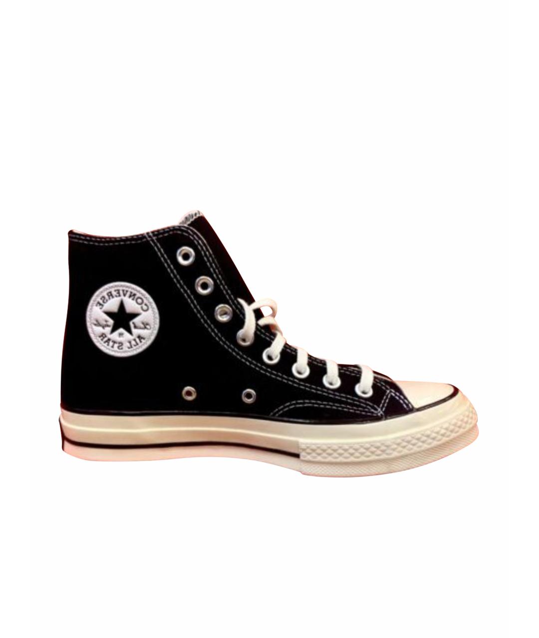 CONVERSE Черные текстильные кеды, фото 1