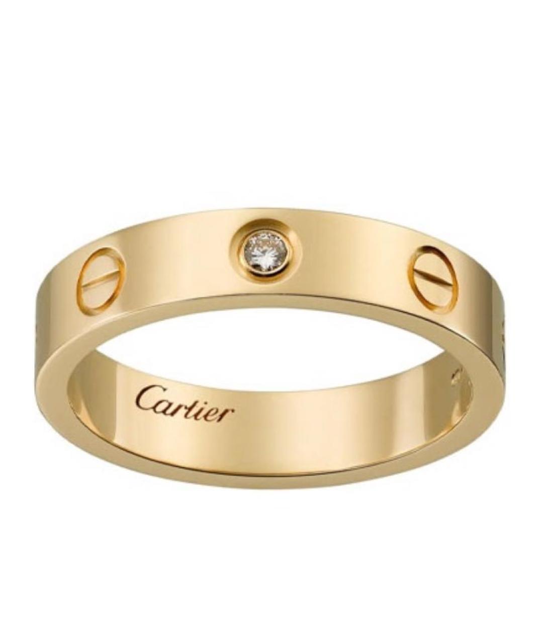 CARTIER Золотое кольцо из желтого золота, фото 1