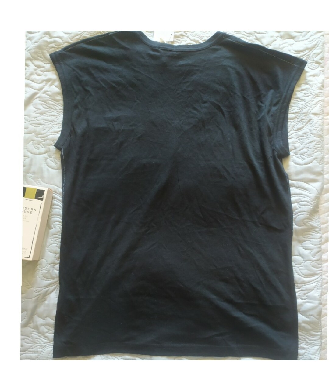 HELMUT LANG Черная футболка, фото 2