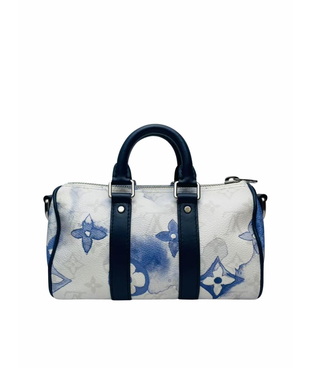 LOUIS VUITTON Синяя дорожная/спортивная сумка, фото 1