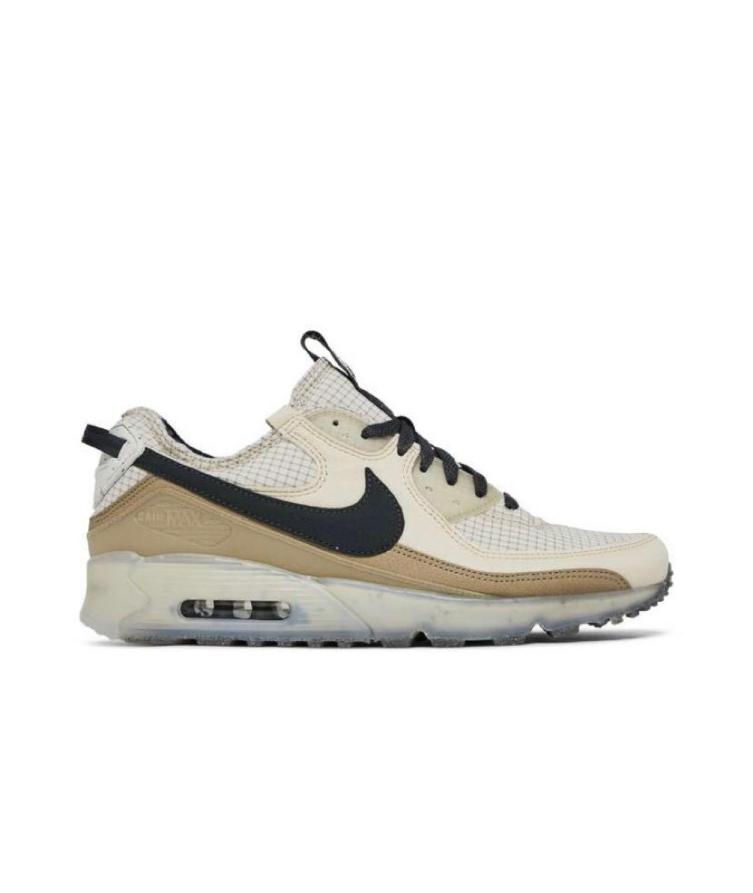 NIKE Коричневые синтетические кроссовки, фото 1