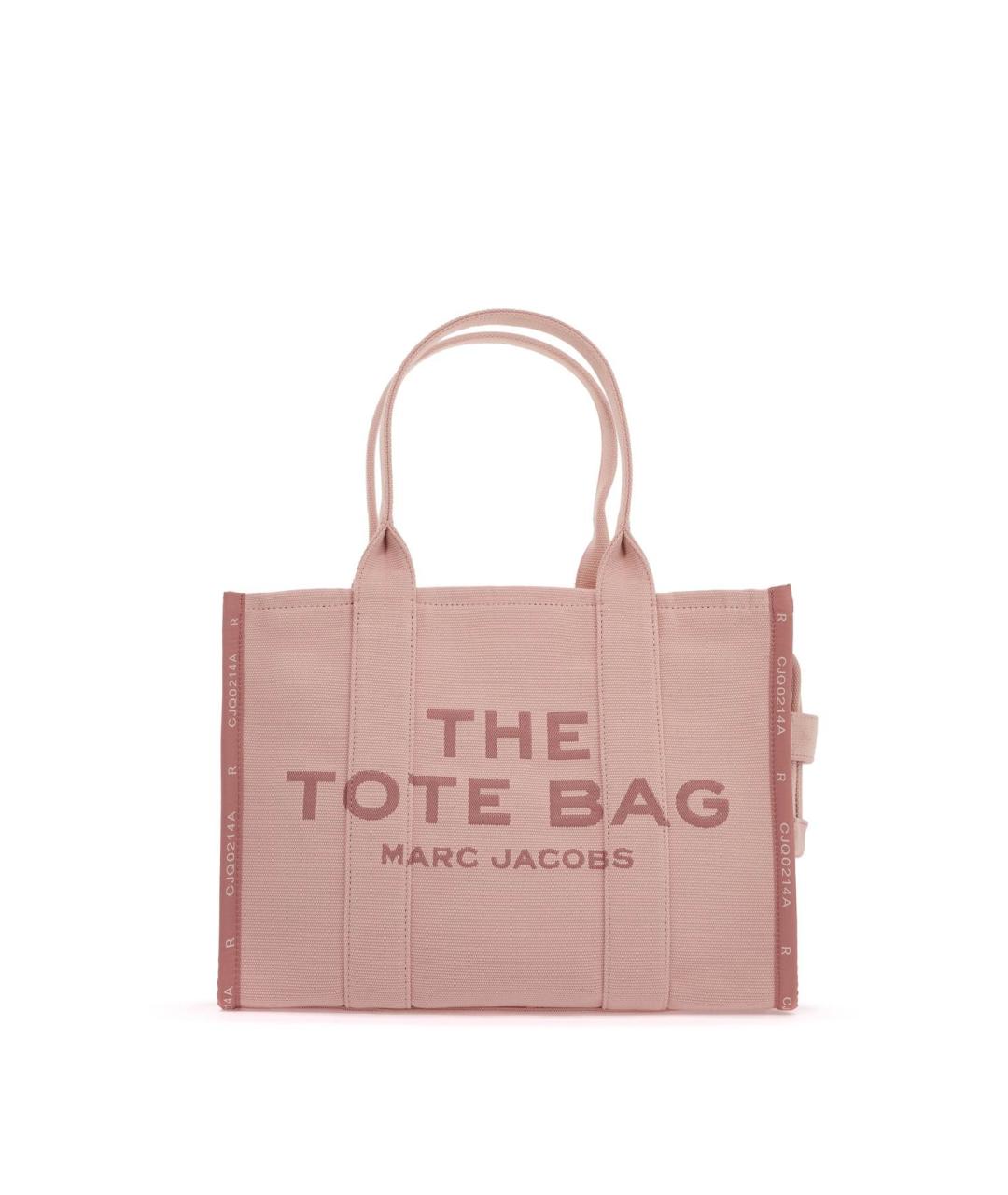 MARC JACOBS Розовая хлопковая сумка тоут, фото 2