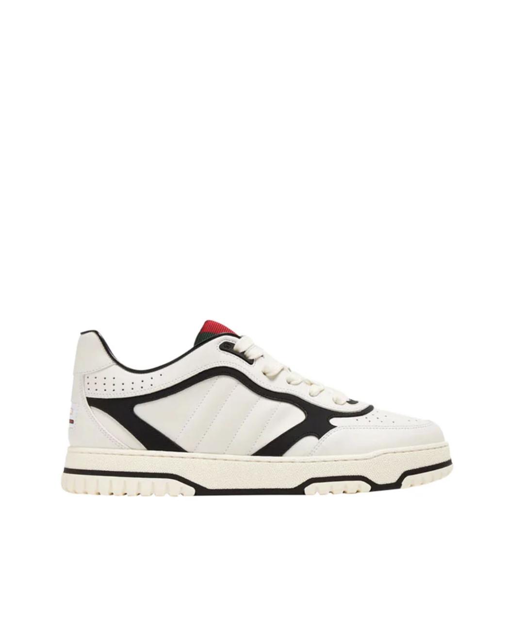 GUCCI Белые низкие кроссовки / кеды, фото 1
