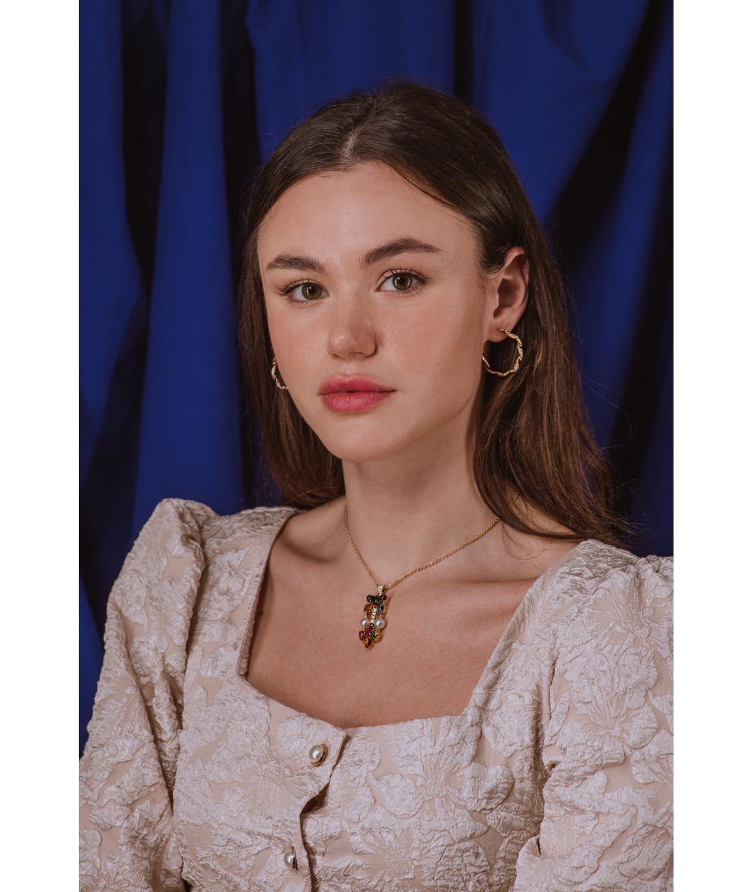 CHRISTIAN DIOR Золотые серьги из розового золота, фото 4