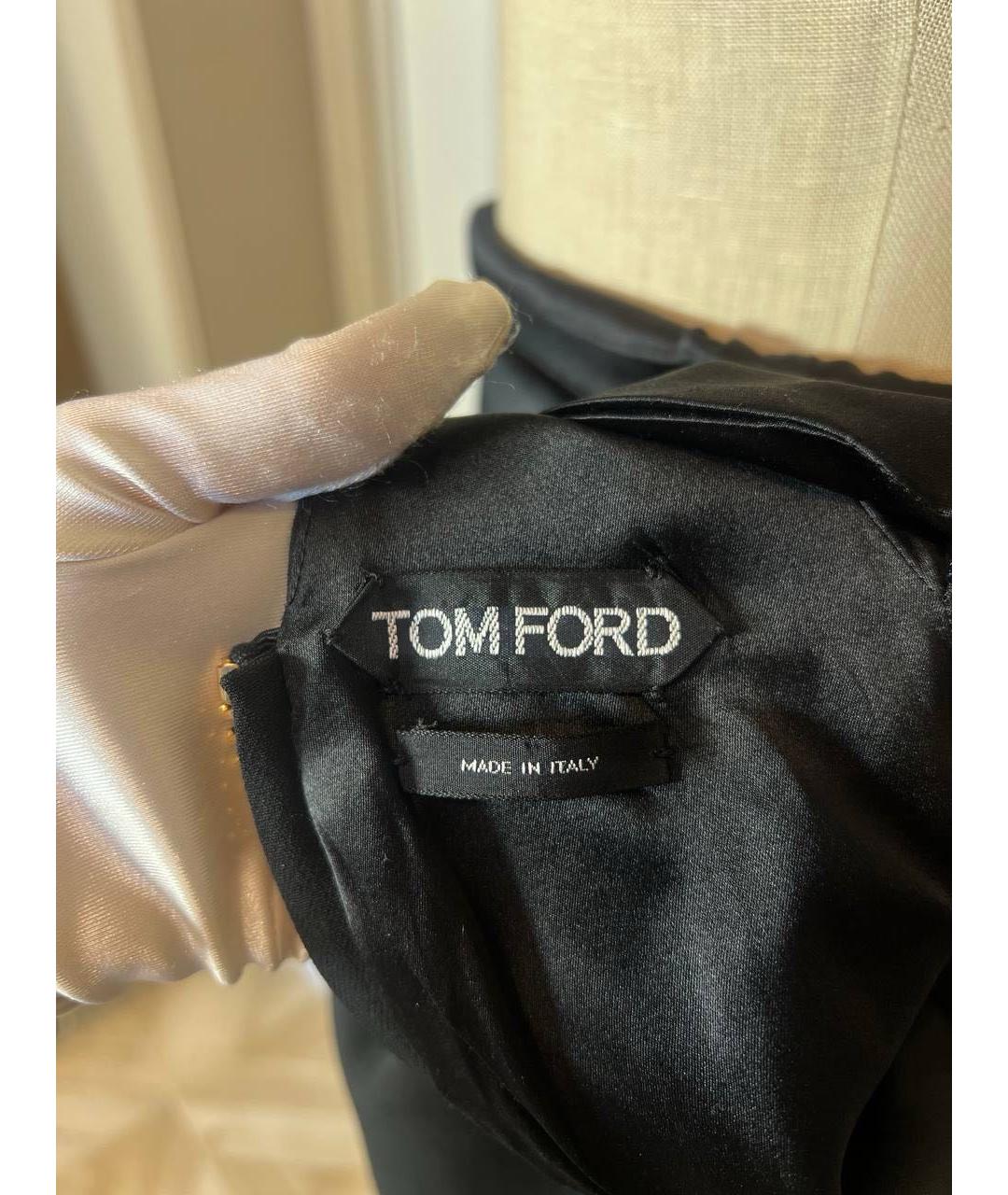 TOM FORD Черное повседневное платье, фото 3