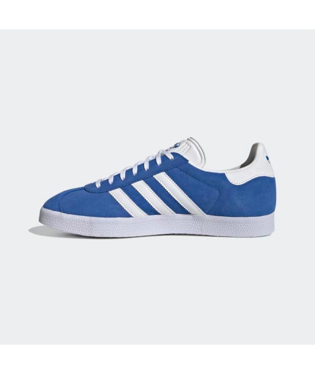 ADIDAS Синие бархатные кроссовки, фото 6