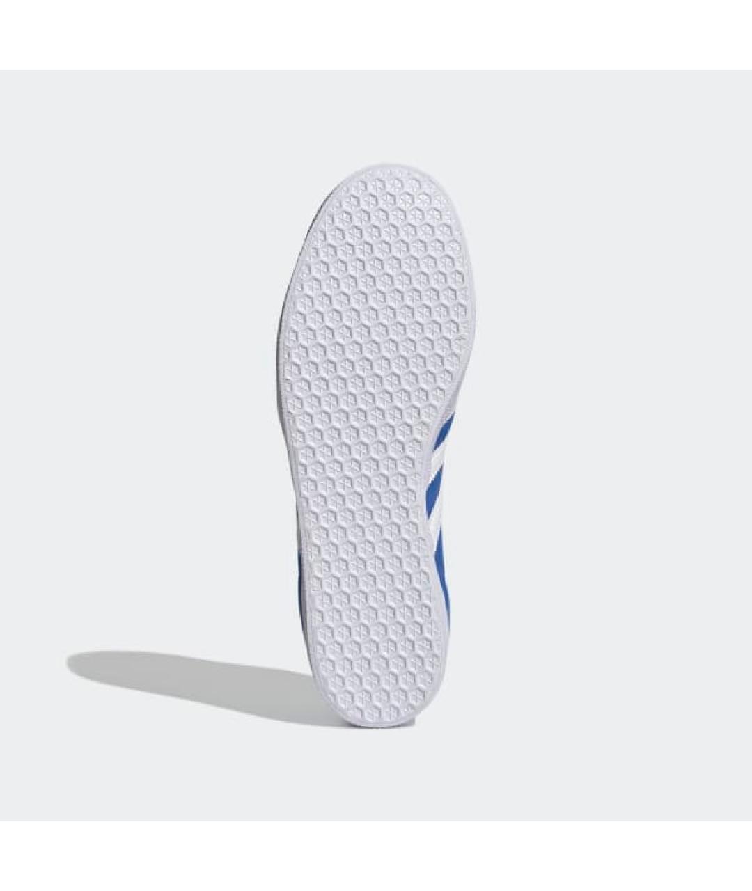 ADIDAS Синие бархатные кроссовки, фото 3