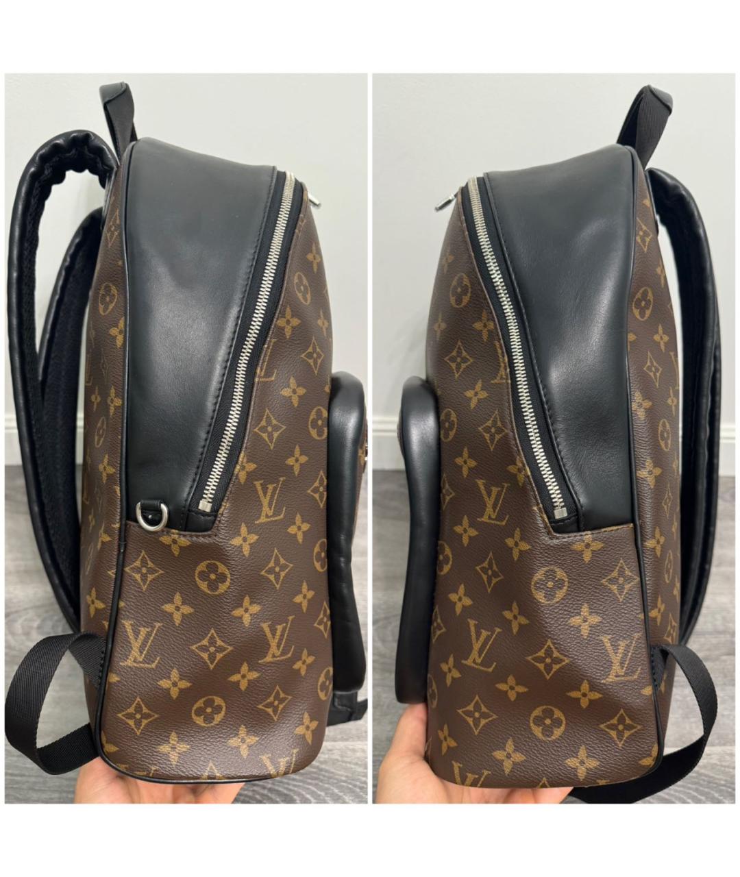 LOUIS VUITTON Коричневый рюкзак, фото 4