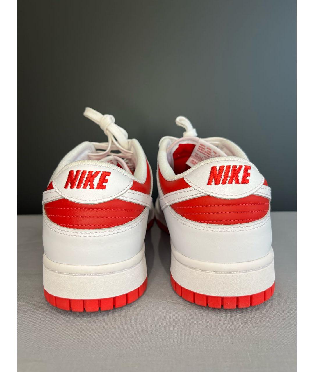 NIKE Мульти кожаные низкие кроссовки / кеды, фото 4