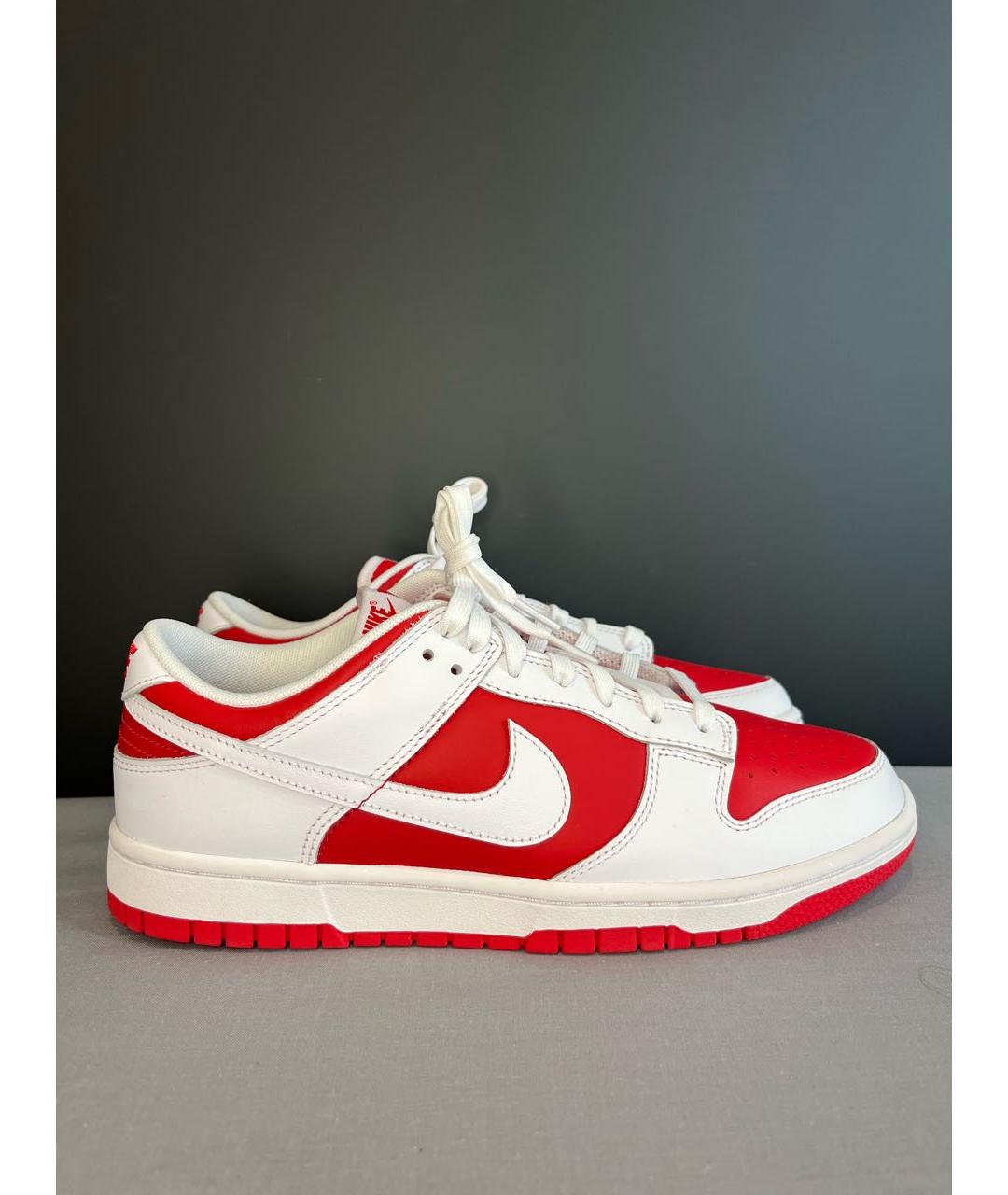 NIKE Мульти кожаные низкие кроссовки / кеды, фото 7
