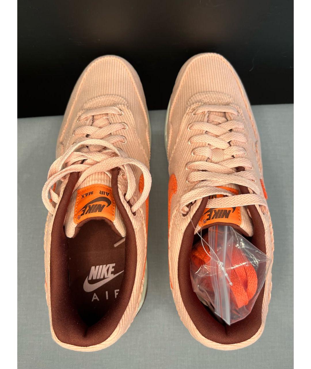 NIKE Коралловые низкие кроссовки / кеды, фото 3