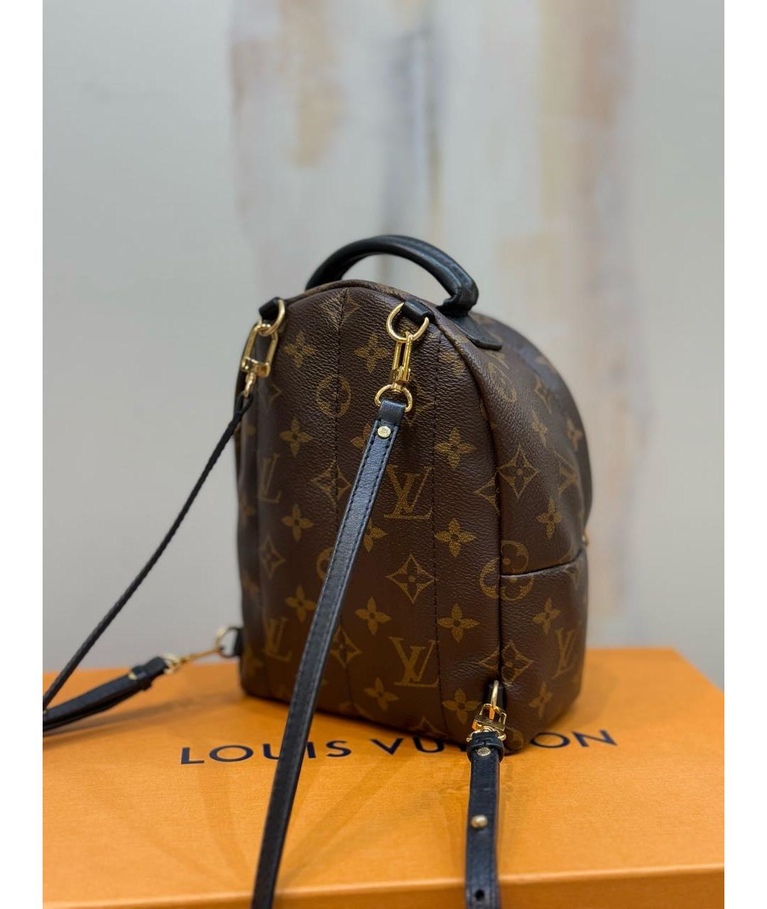 LOUIS VUITTON Коричневый рюкзак, фото 4