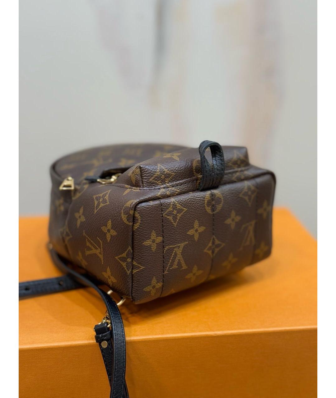 LOUIS VUITTON Коричневый рюкзак, фото 5