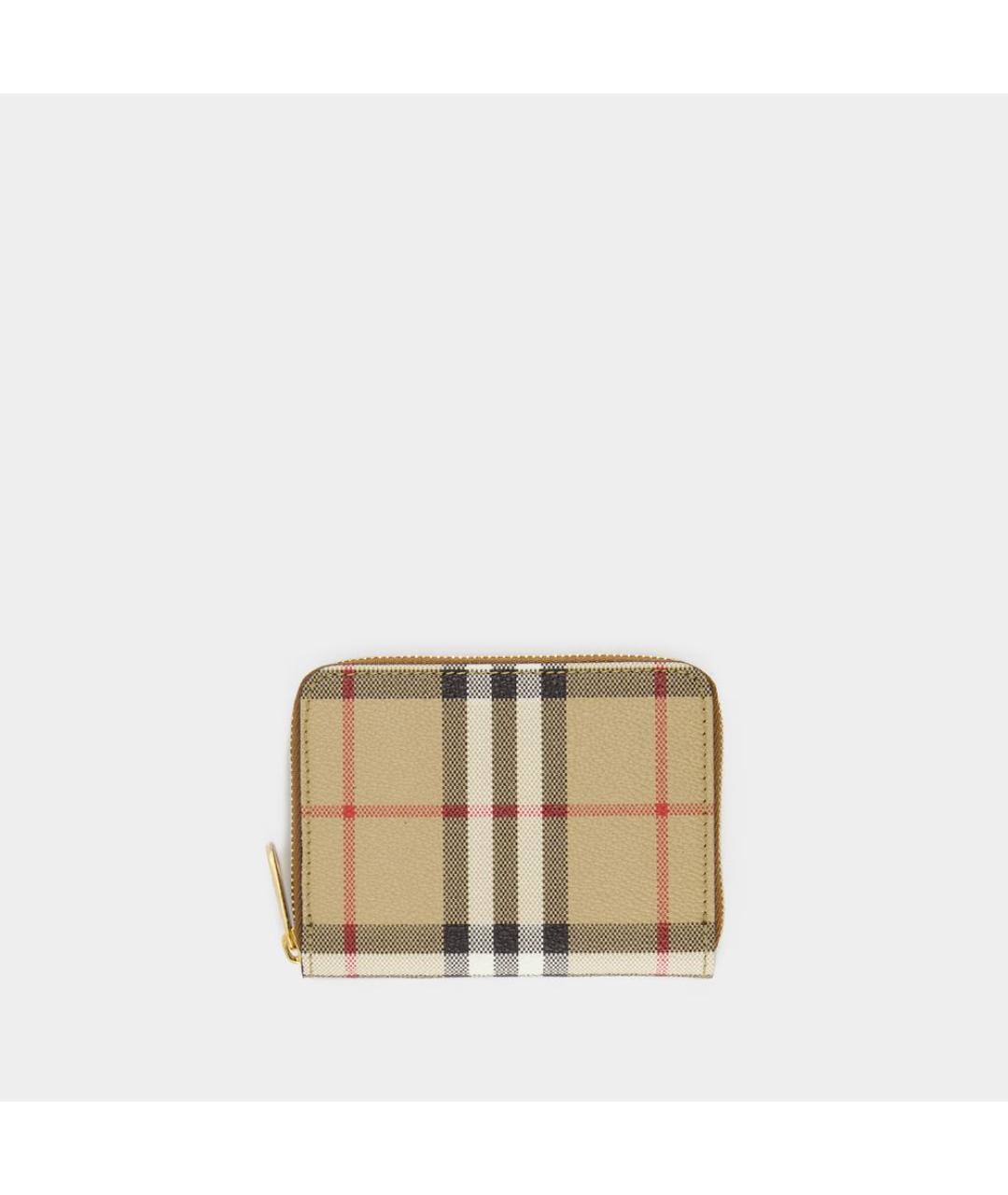 BURBERRY Бежевый кошелек, фото 4