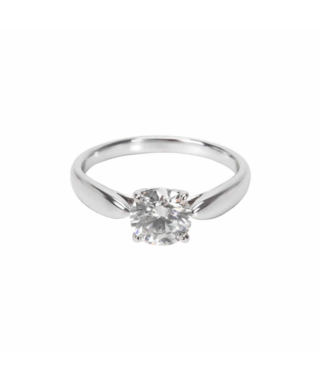 TIFFANY&CO Серебряное платиновое кольцо, фото 1